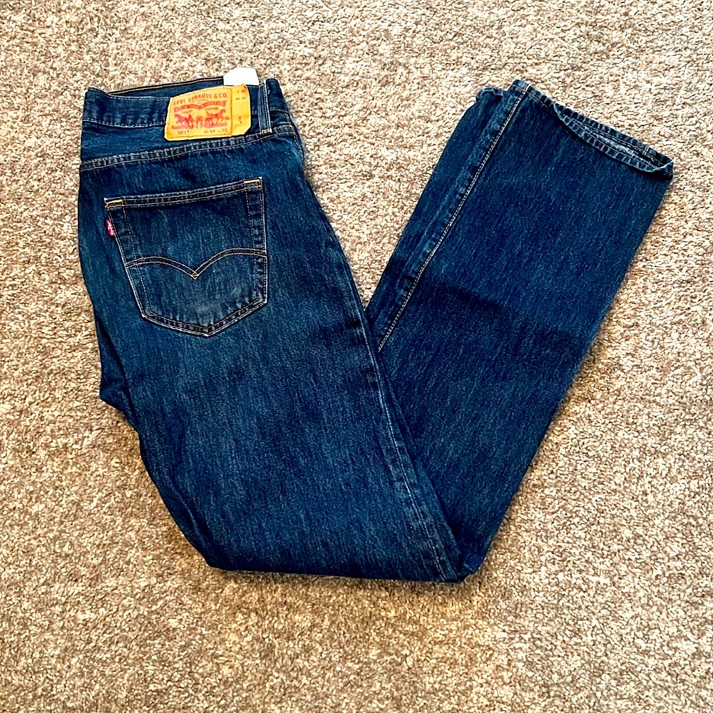Like new Mens Levi 501 Bootcut Jeans